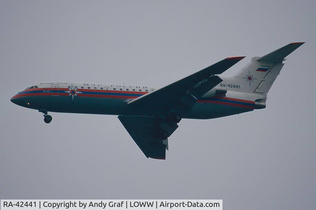 RA-42441, 1994 Yakovlev Yak-42D C/N 4520421402018, MCS Rossia