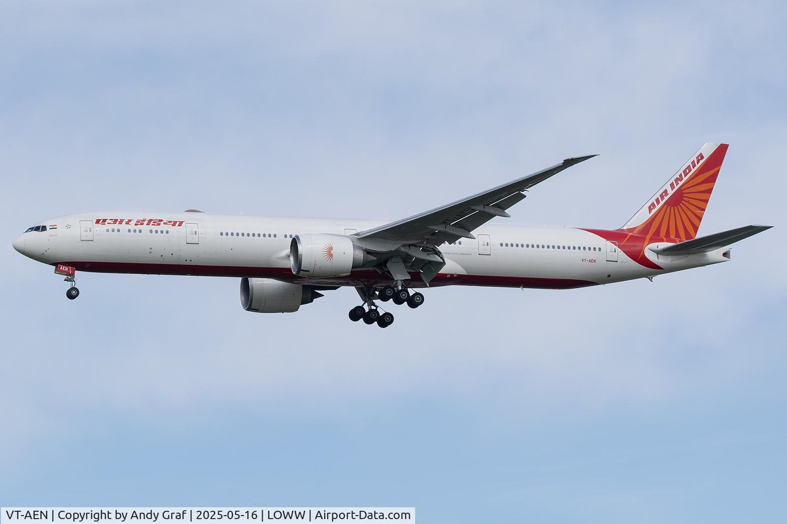 VT-AEN, 2012 Boeing 777-3FX/ER C/N 39687, Air India 777-300ER