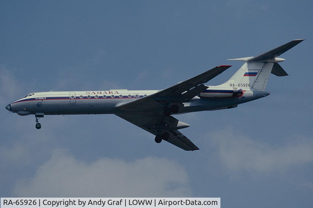 RA-65926, Tupolev Tu-134A C/N 66101, Samara Tu134A