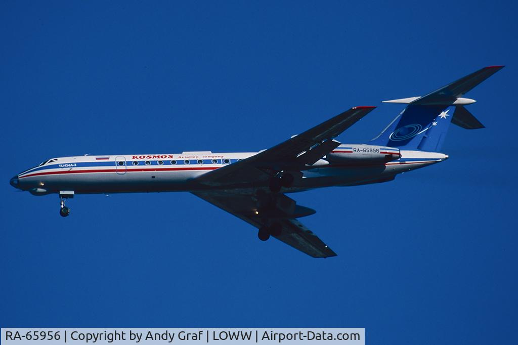 RA-65956, Tupolev Tu-134A C/N 2351709, Cosmos Tu134A