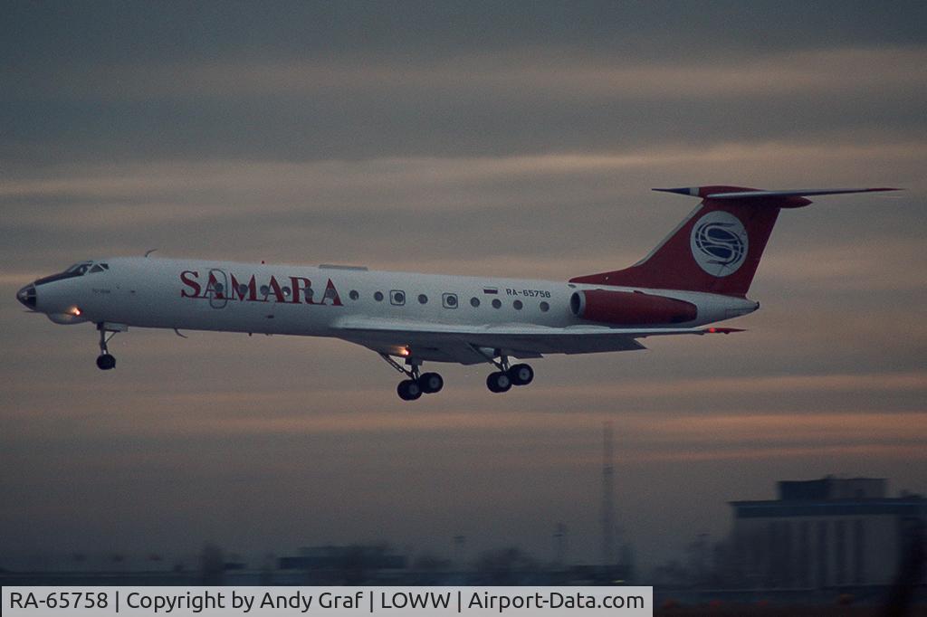 RA-65758, Tupolev Tu-134A-3 C/N 62230, Samara Tu134A3