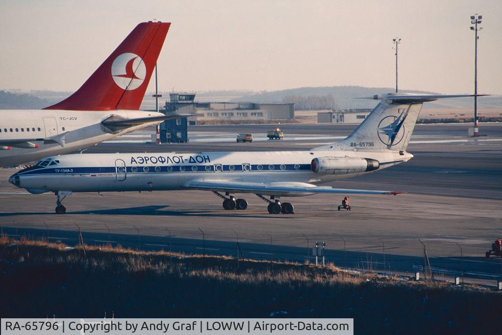 RA-65796, 1979 Tupolev Tu-134A C/N 63150, Aeroflot-Don Tu134A