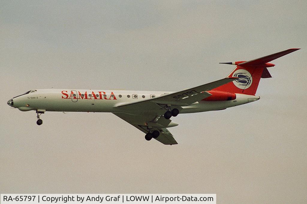 RA-65797, Tupolev Tu-134A-3 C/N 63173, Samara Tu134A3