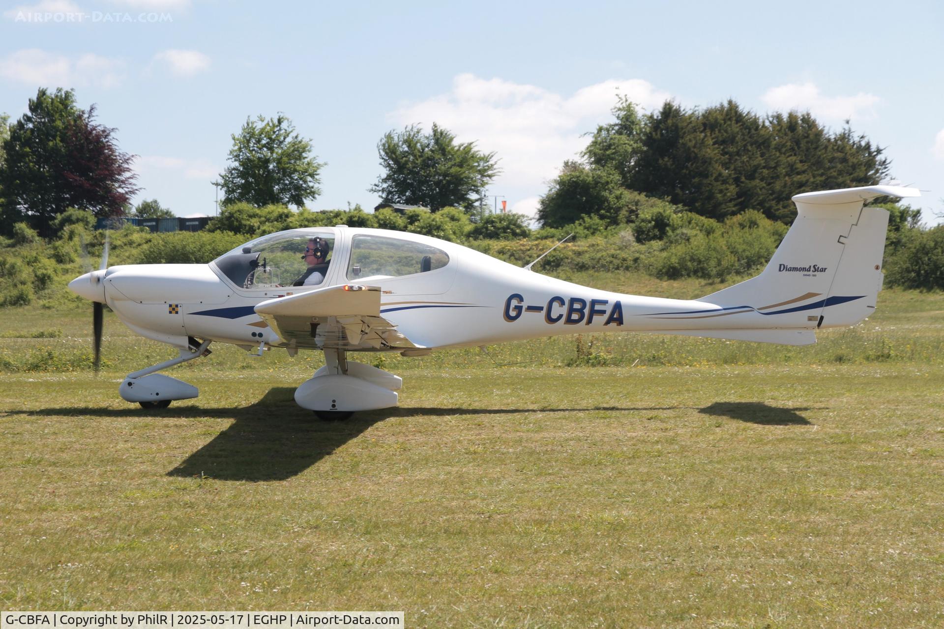 G-CBFA, 2001 Diamond DA-40 Diamond Star C/N 40.063, G-CBFA 2001 Diamond Aircraft DA 40 Diamond Star Piper Fly In Popham