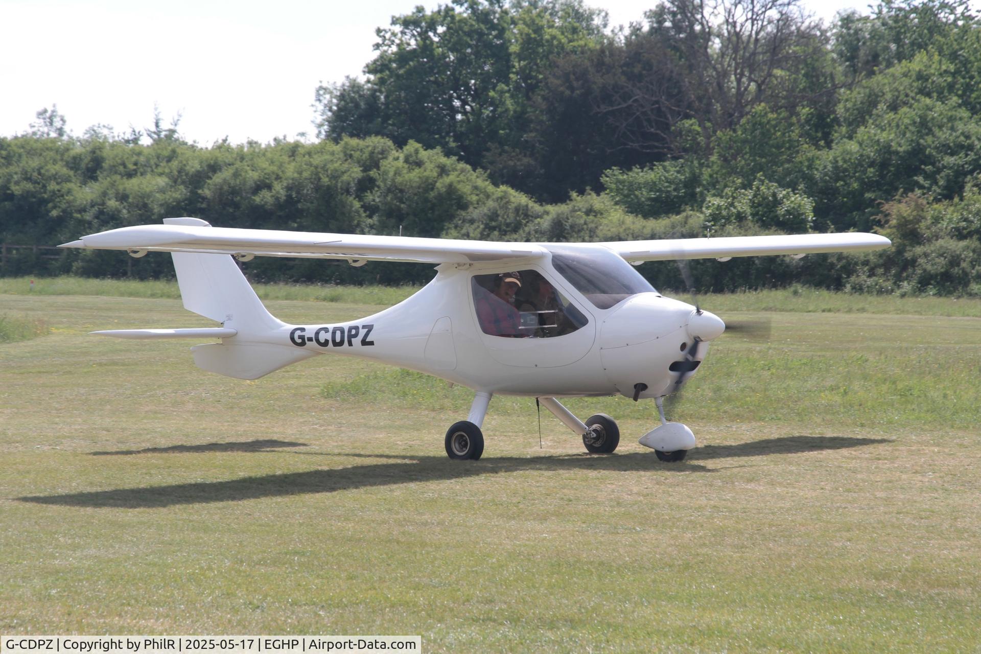 G-CDPZ, 2005 Flight Design CT2K C/N 8124, G-CDPZ 2005 Mainair Sports Ltd Flight Design CT2K Piper Fly In Popham