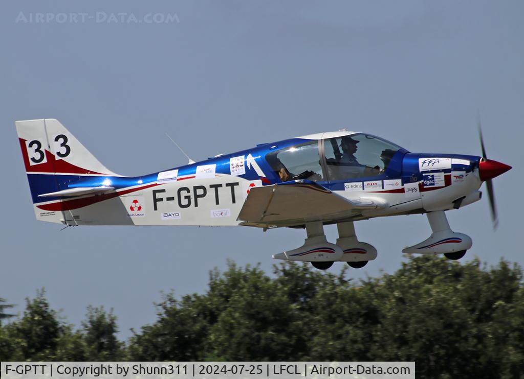 F-GPTT, 2023 Robin Aircraft DR400/120 C/N 2779, Taking off... Used during Young Pilot Tour 2024...