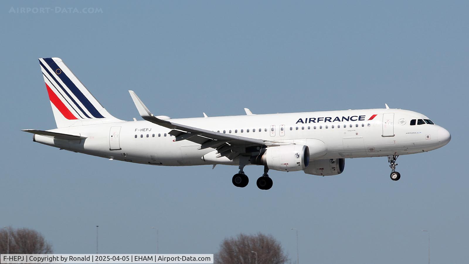 F-HEPJ, 2017 Airbus A320-214 C/N 7873, at eham