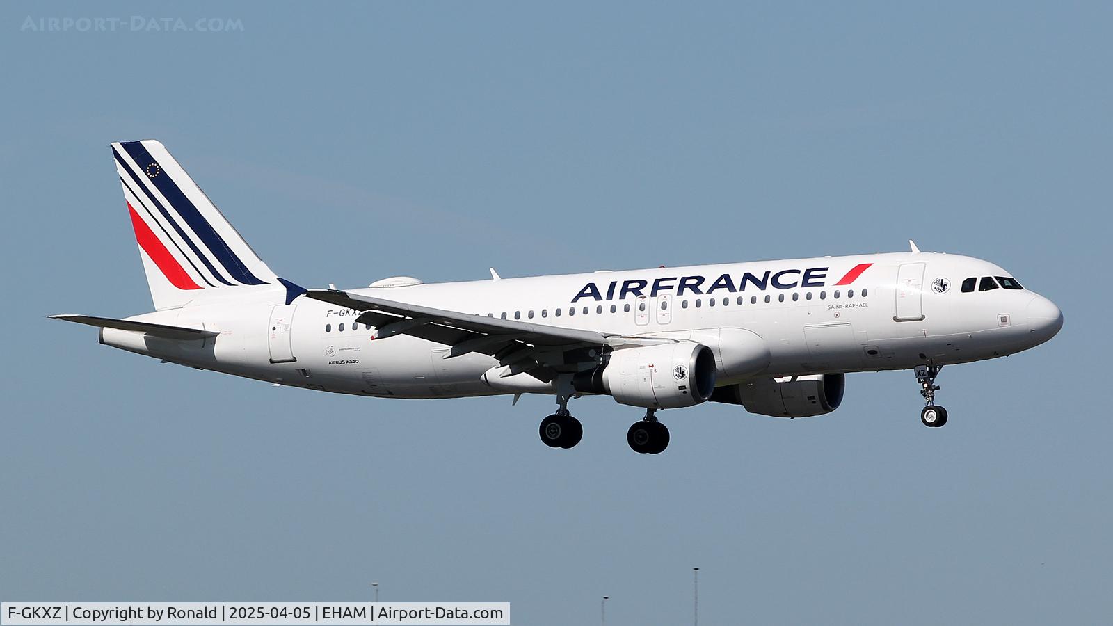 F-GKXZ, 2009 Airbus A320-214 C/N 4084, at eham