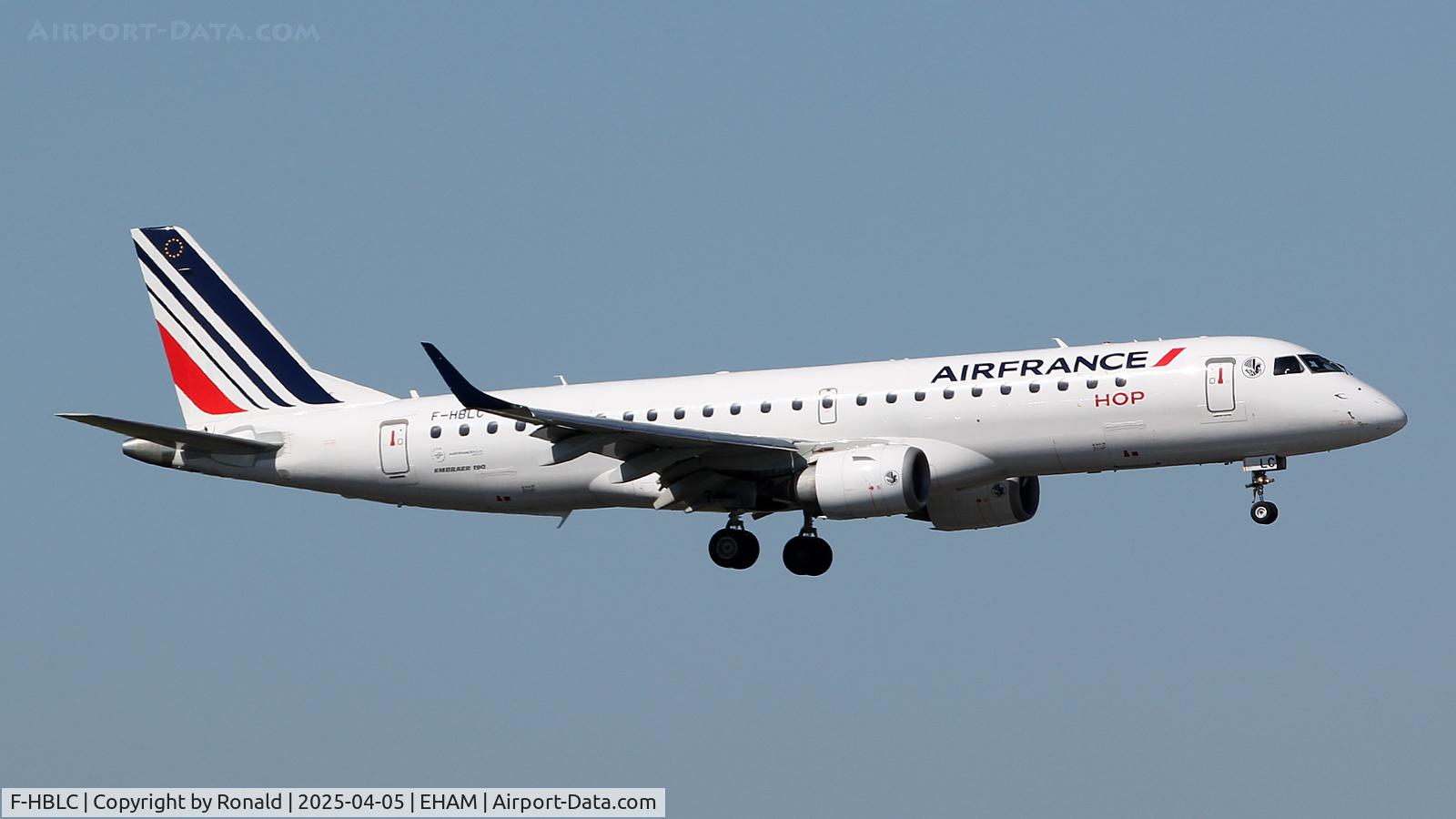 F-HBLC, 2007 Embraer 190AR (ERJ-190-100IGW) C/N 19000080, at eham