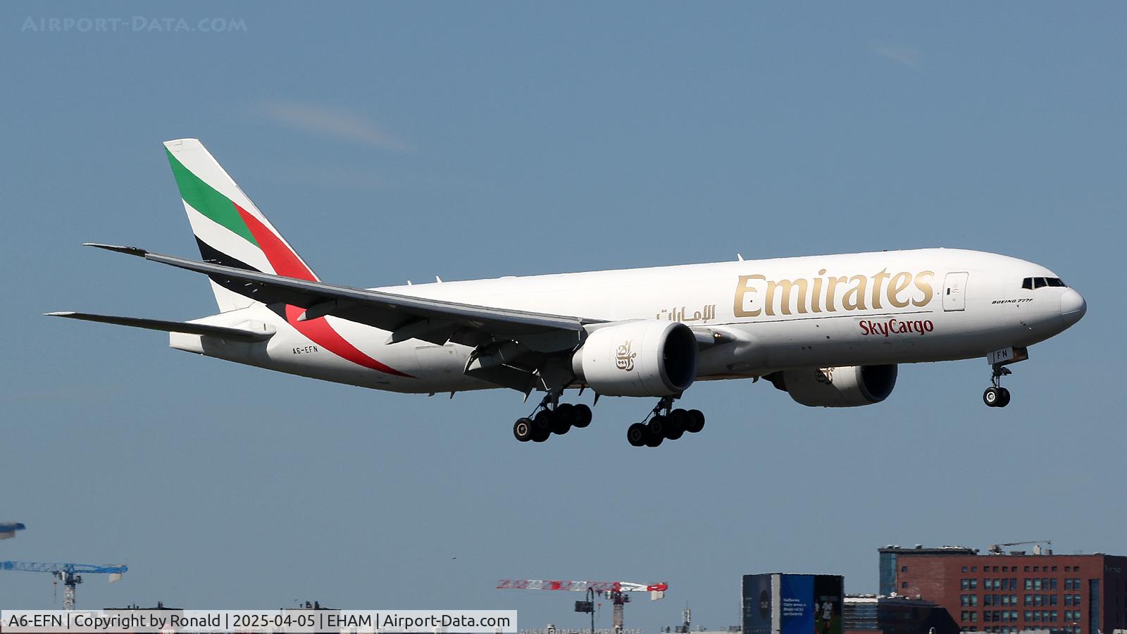 A6-EFN, 2014 Boeing 777-F1H C/N 42232, at eham
