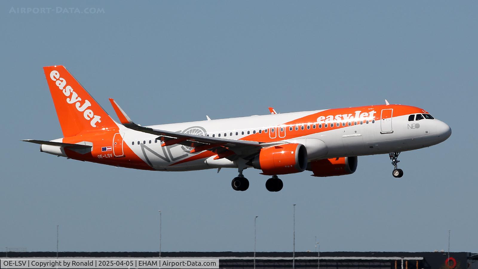 OE-LSV, Airbus A320-251 Neo C/N 11835, at eham