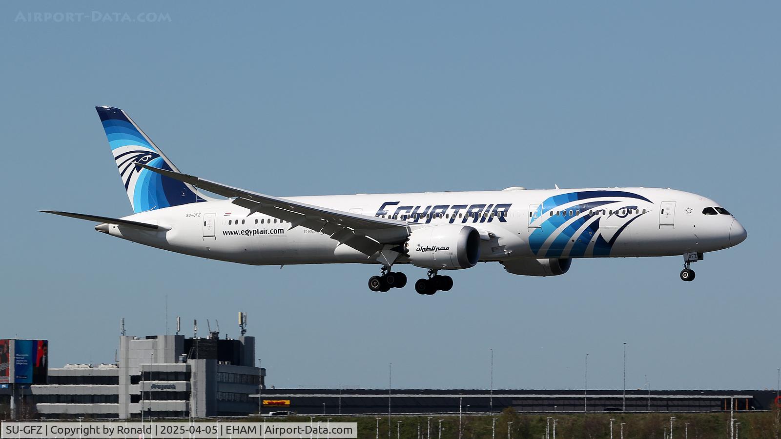 SU-GFZ, 2024 Boeing 787-9 Dreamliner Dreamliner C/N 65107, at eham