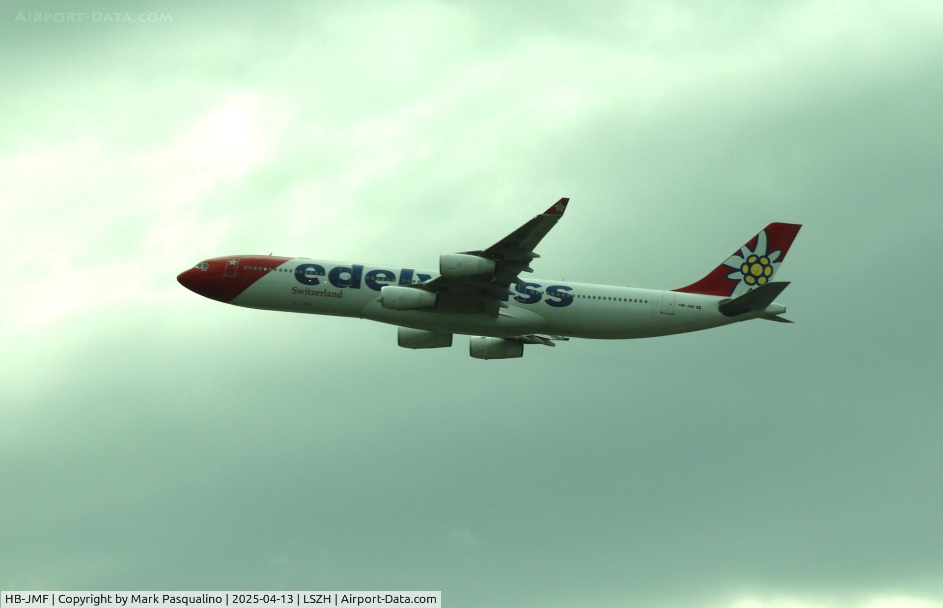 HB-JMF, 2003 Airbus A340-313X C/N 561, Airbus A340-313X