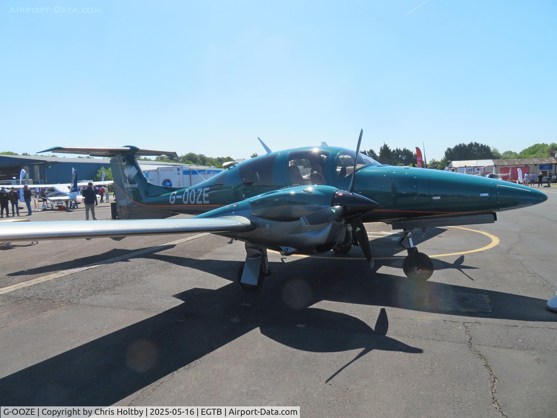 G-OOZE, 2025 Diamond Aircraft Industries DA62 C/N 62.324, At the Air-Britain Fly-in High Wycombe Air Park 2025