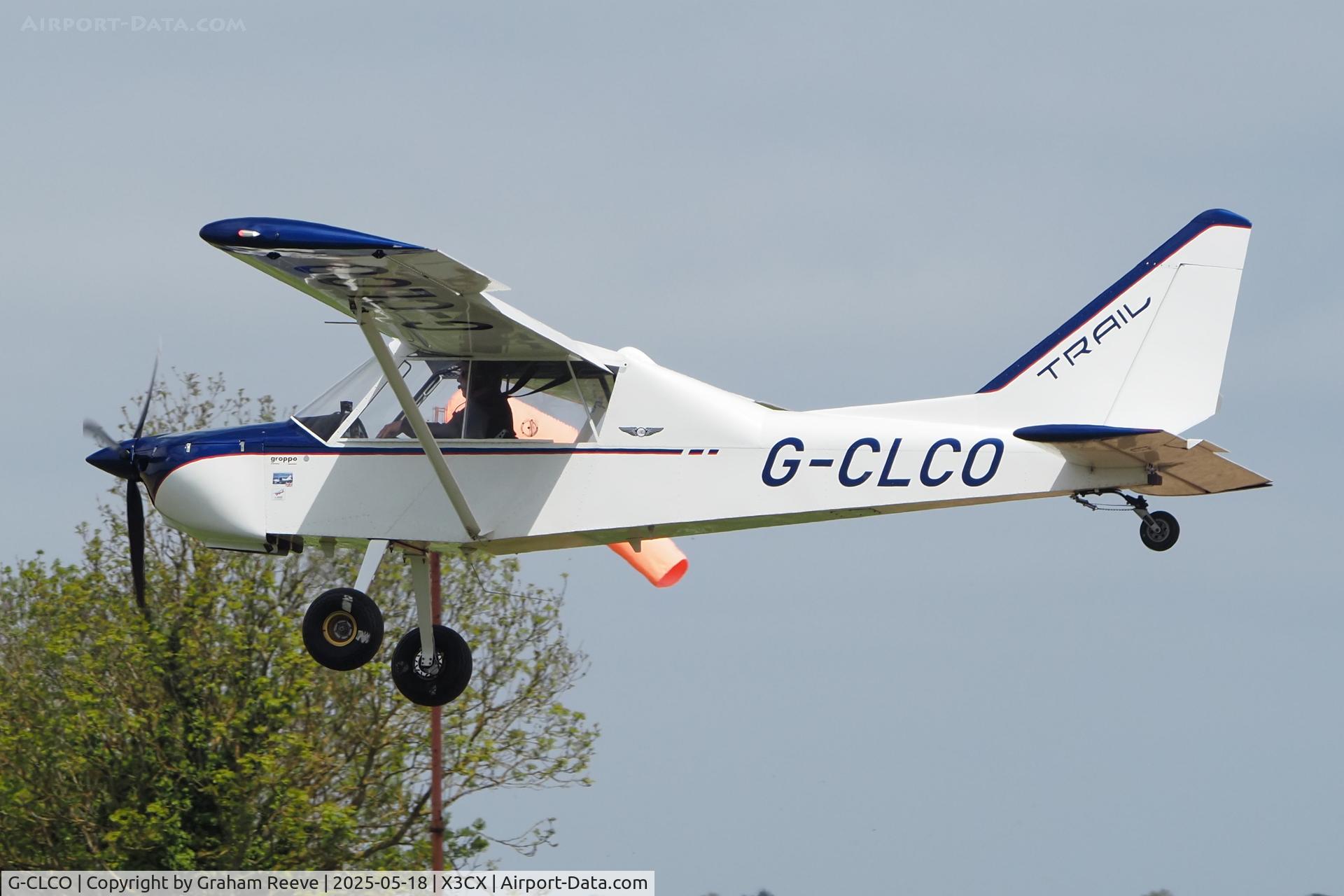 G-CLCO, 2018 Groppo Trail Mk.2 C/N LAA 372-15418, Landing at Northrepps.