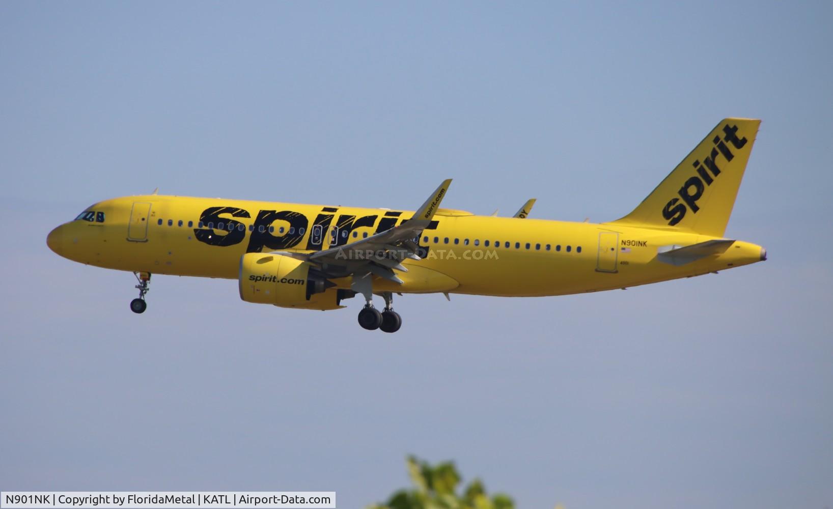 N901NK, 2015 Airbus A320-271NEO C/N 6833, NKS A32N zx  phl-atl