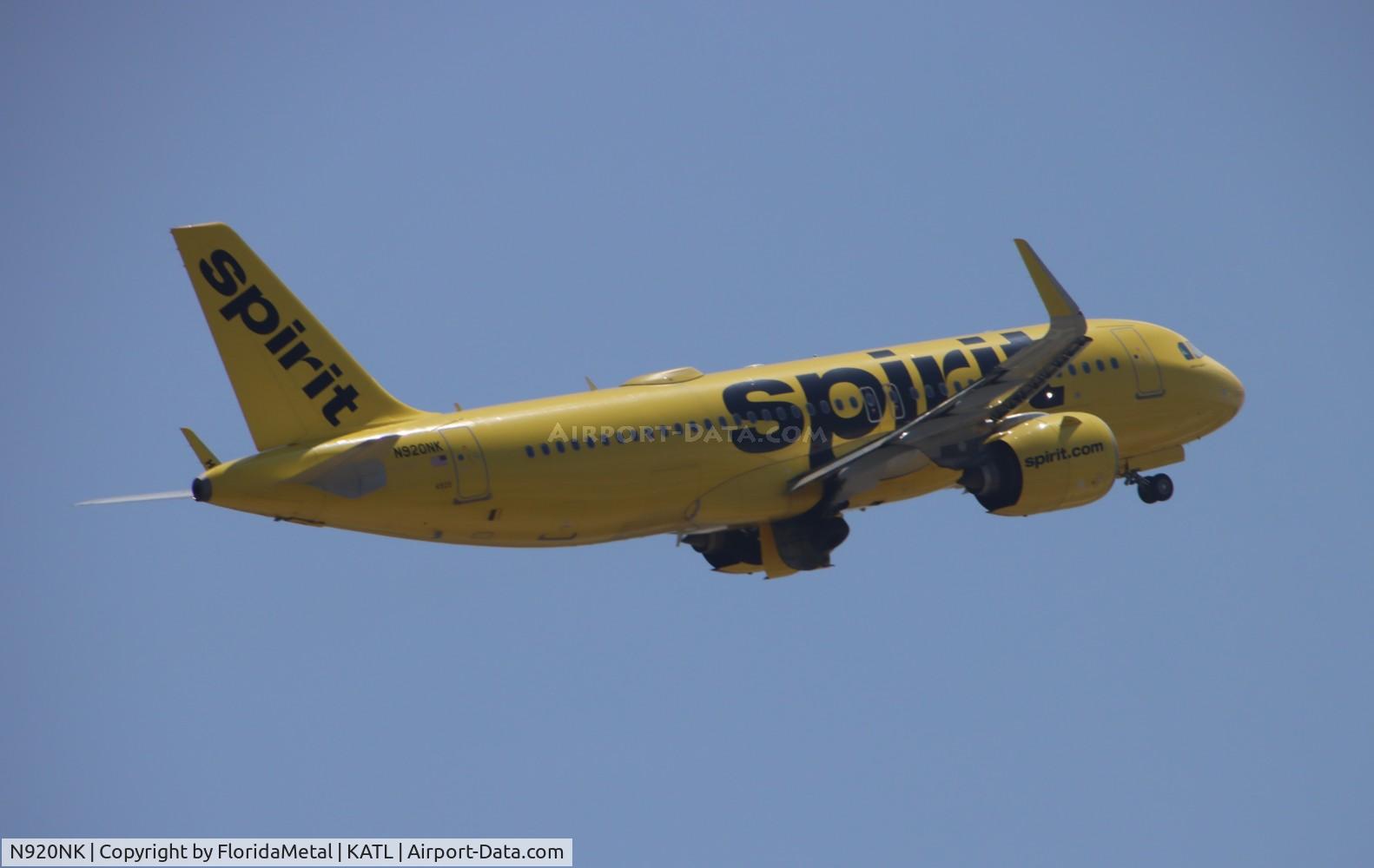 N920NK, Airbus A320-271N C/N 9273, NKS A32N zx atl-bos