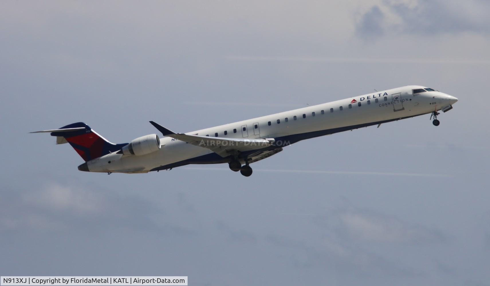N913XJ, 2007 Bombardier CRJ-900ER (CL-600-2D24) C/N 15148, SKW/DAL CR9 zx atl-aex