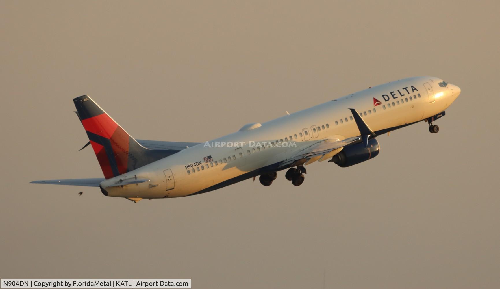 N904DN, 2018 Boeing 737-932ER C/N 32008, DAL 739 zx atl-sfo