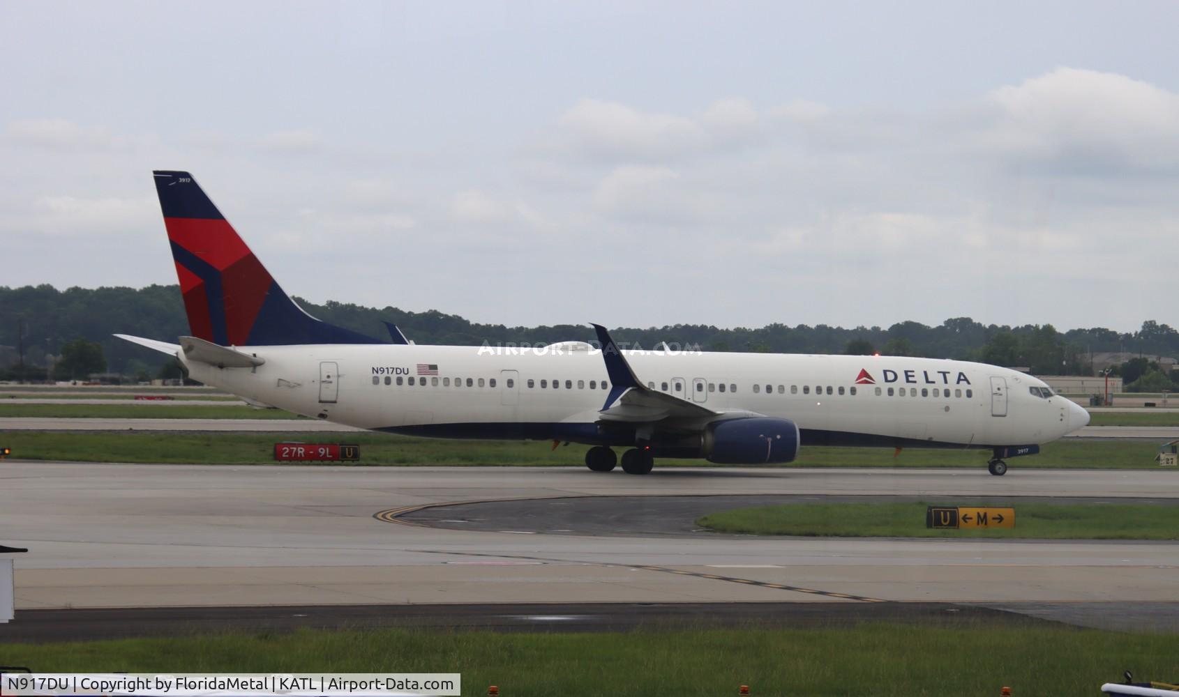 N917DU, 2019 Boeing 737-932 C/N 63530, DAL 739 zx grr-atl
