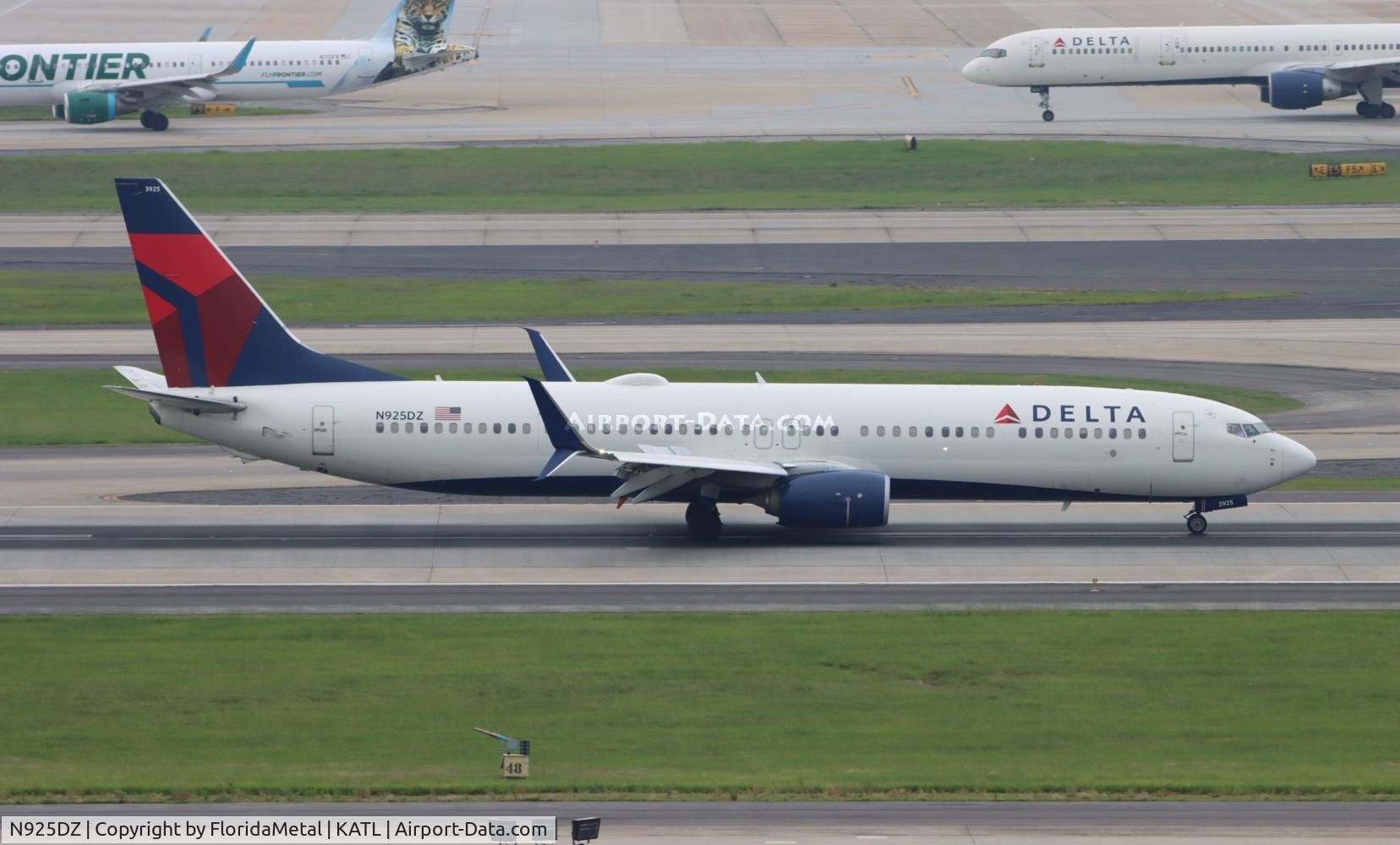 N925DZ, 2019 Boeing 737-932/ER C/N 63535, DAL 739 zx mke-atl