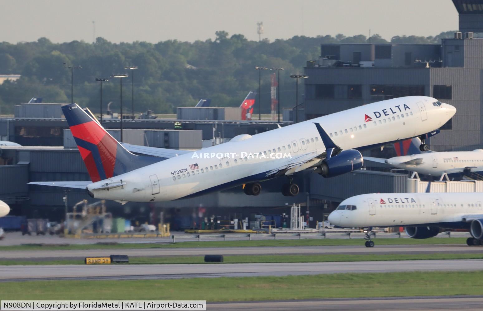 N908DN, Boeing 737-900ER C/N 64881, DAL 739 zx atl-sfo