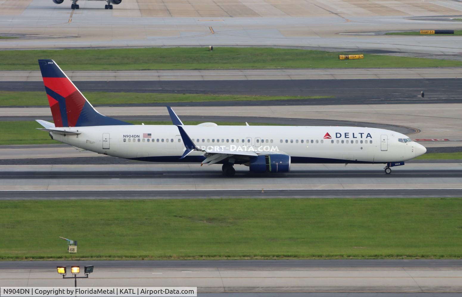 N904DN, 2018 Boeing 737-932ER C/N 32008, DAL 739 zx ewr-atl