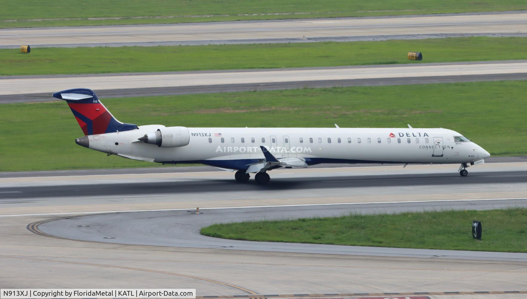 N913XJ, 2007 Bombardier CRJ-900ER (CL-600-2D24) C/N 15148, SKW/DAL CR9 zx cho-atl