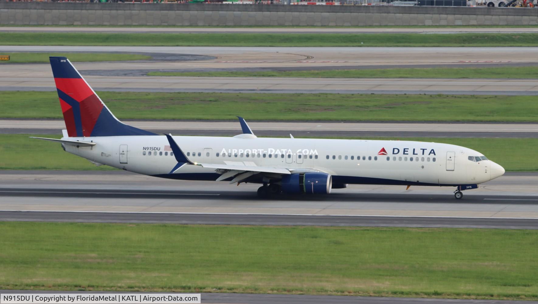 N915DU, 2019 Boeing 737-932/ER C/N 62783, DAL  739 zx geg-atl