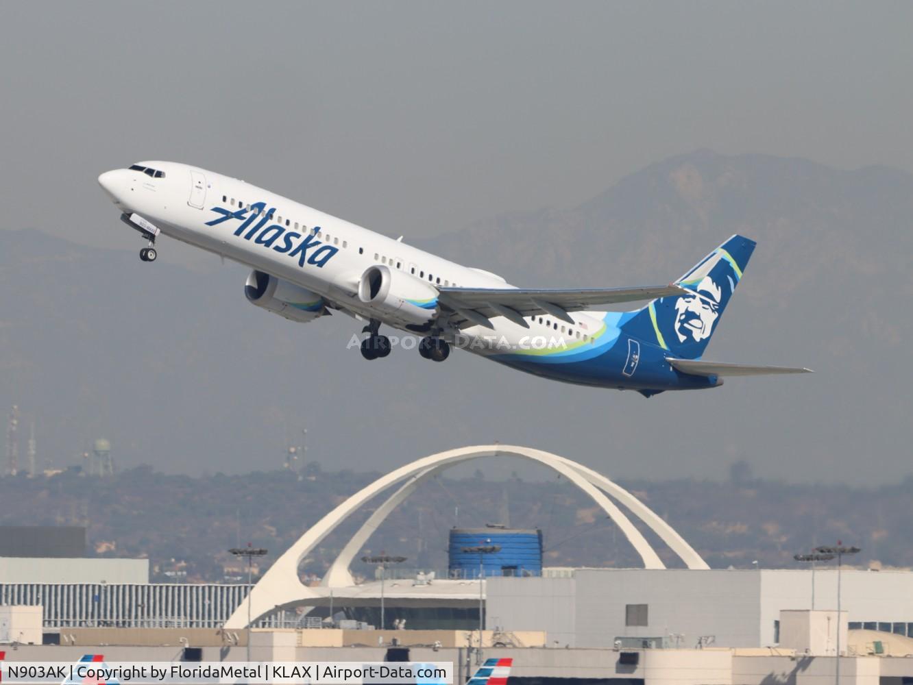 N903AK, 2023 Boeing 737-9 MAX C/N 67425, ASA 737-9 zx lax-sjd,mmsd