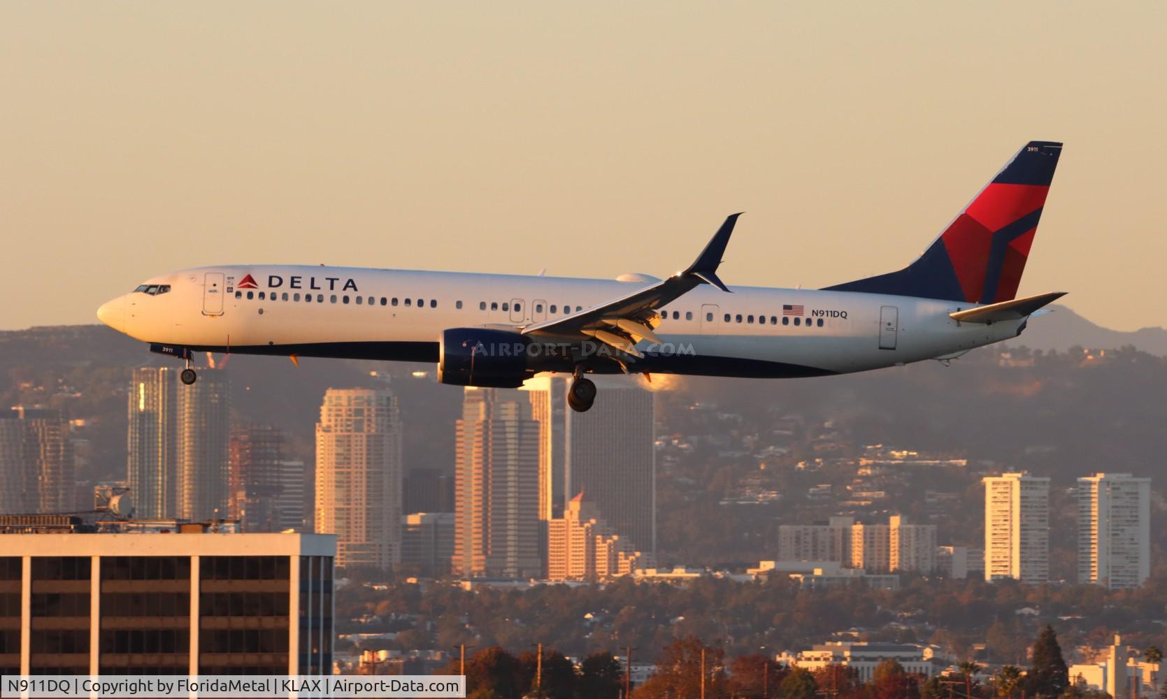 N911DQ, 2018 Boeing 737-932ER C/N 64882, DAL 739 zx las-lax