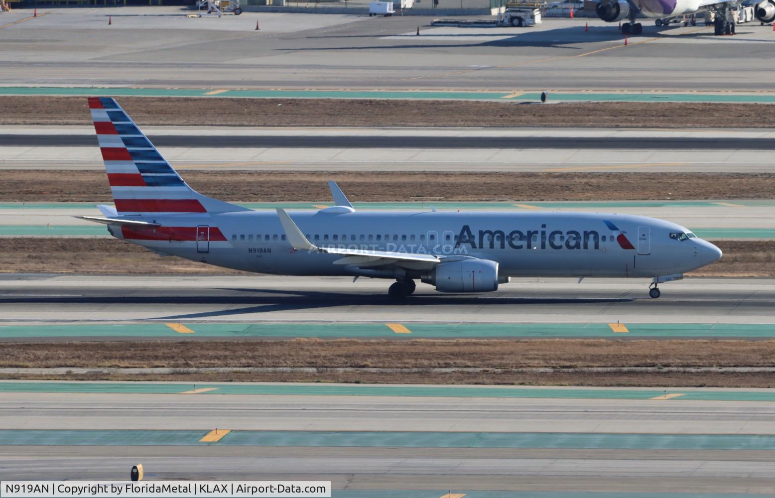N919AN, 1999 Boeing 737-823 C/N 29520, AAL 738 zx lax-las