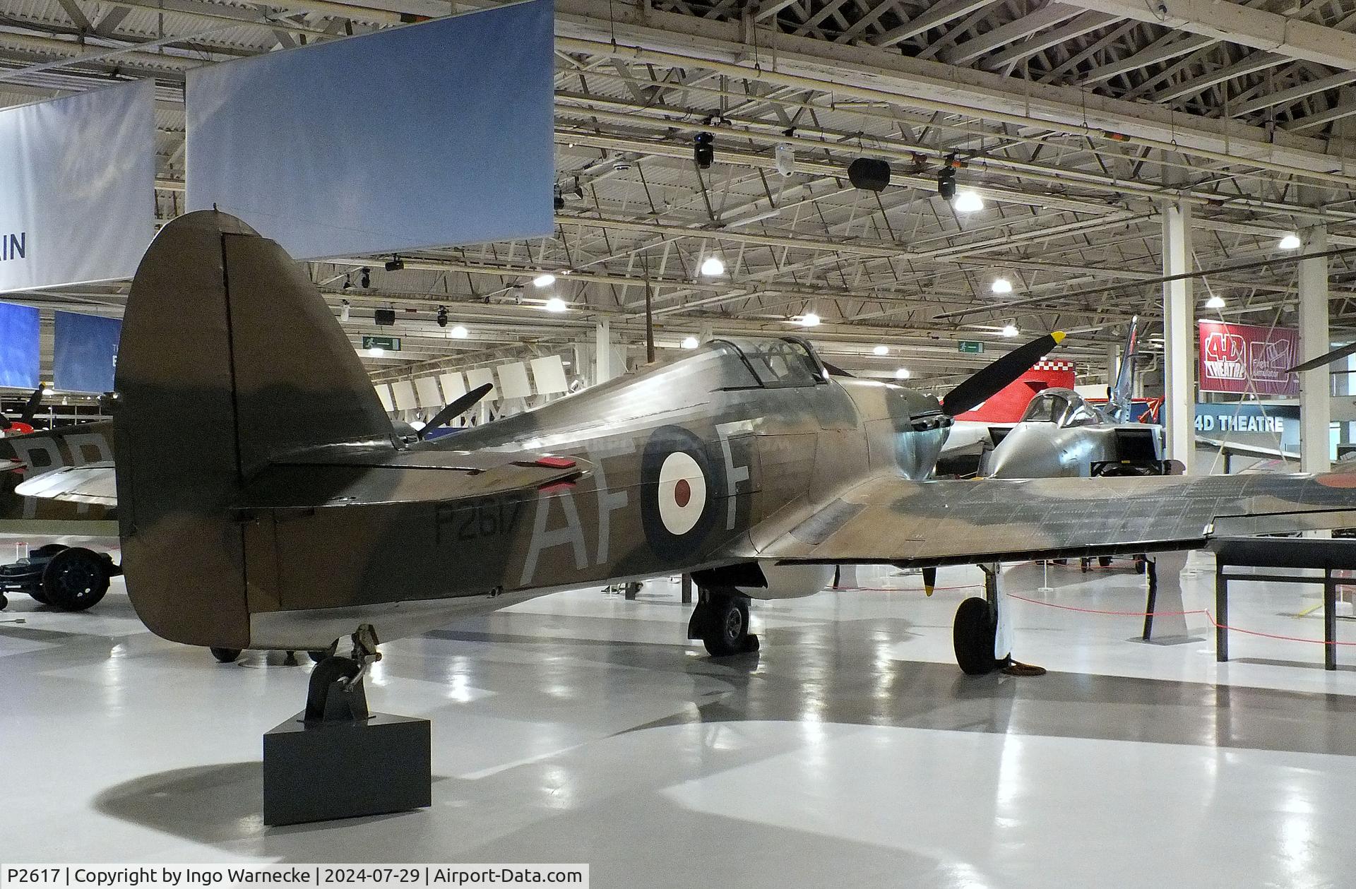 P2617, Hawker Hurricane I C/N Not found P2617, Hawker Hurricane I at the RAF Museum Hendon