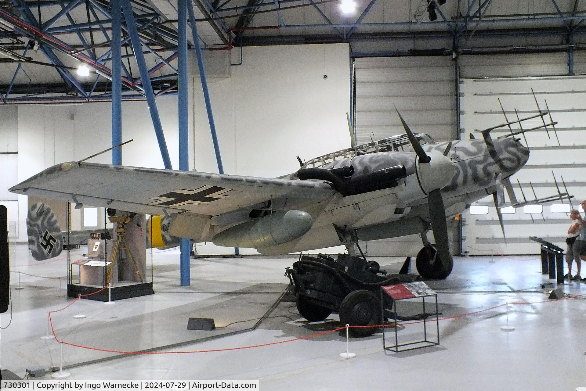 730301, Messerschmitt Bf-110G-4/R6 C/N 730301, Messerschmitt Bf-110G-4/R6 at the RAF Museum Hendon