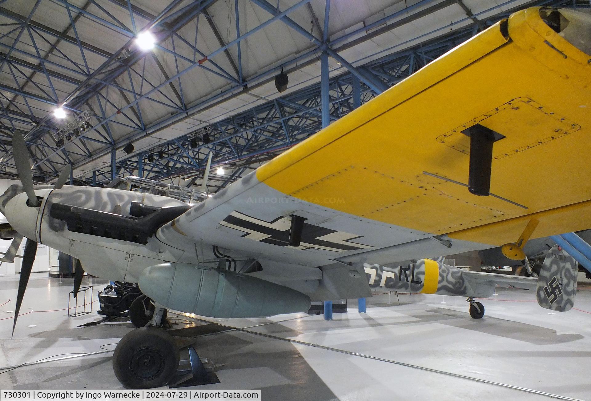 730301, Messerschmitt Bf-110G-4/R6 C/N 730301, Messerschmitt Bf-110G-4/R6 at the RAF Museum Hendon