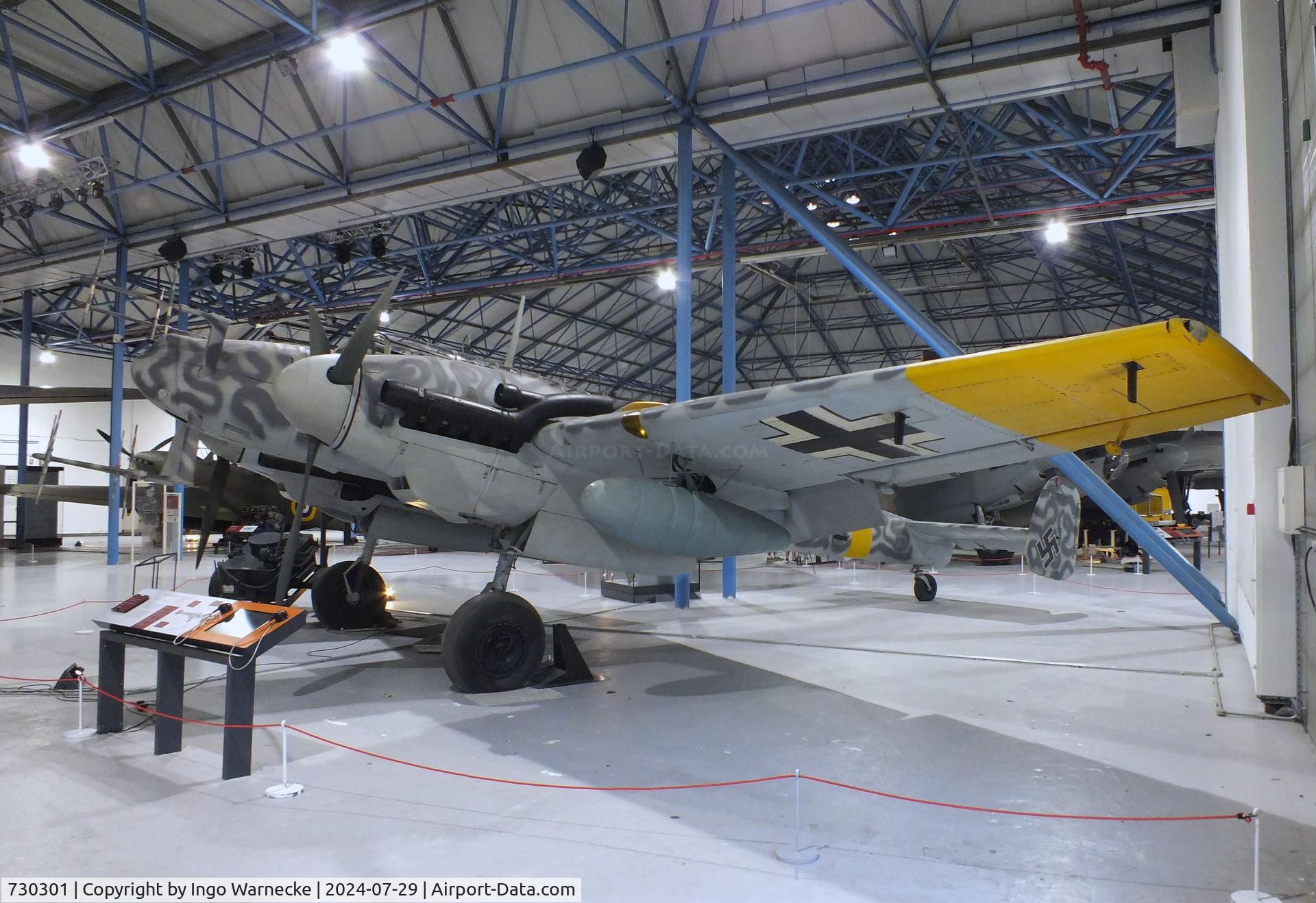 730301, Messerschmitt Bf-110G-4/R6 C/N 730301, Messerschmitt Bf-110G-4/R6 at the RAF Museum Hendon