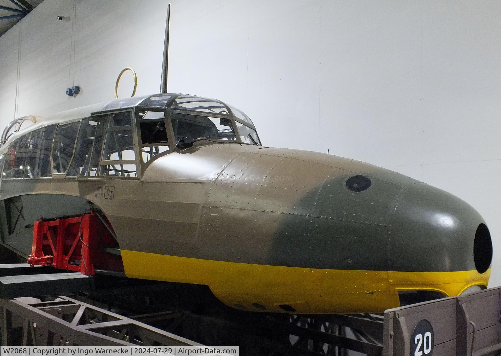 W2068, 1941 Avro 652A Anson 1 C/N Not found W2068, Avro Anson I (fuselage only) at the RAF Museum Hendon