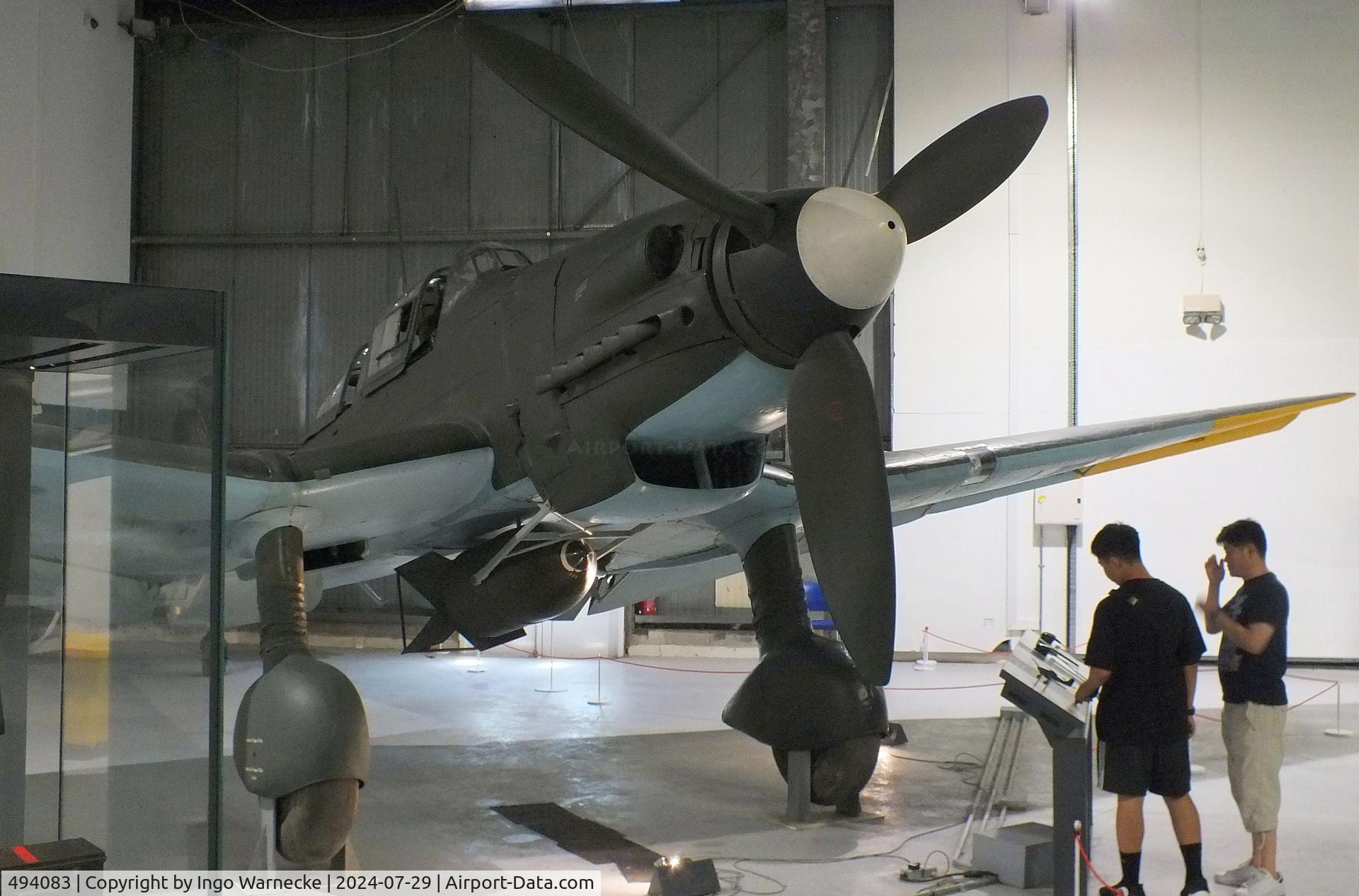 494083, 1941 Junkers Ju-87D Stuka C/N Not found 494083, Junkers Ju 87G-2 at the RAF Museum Hendon