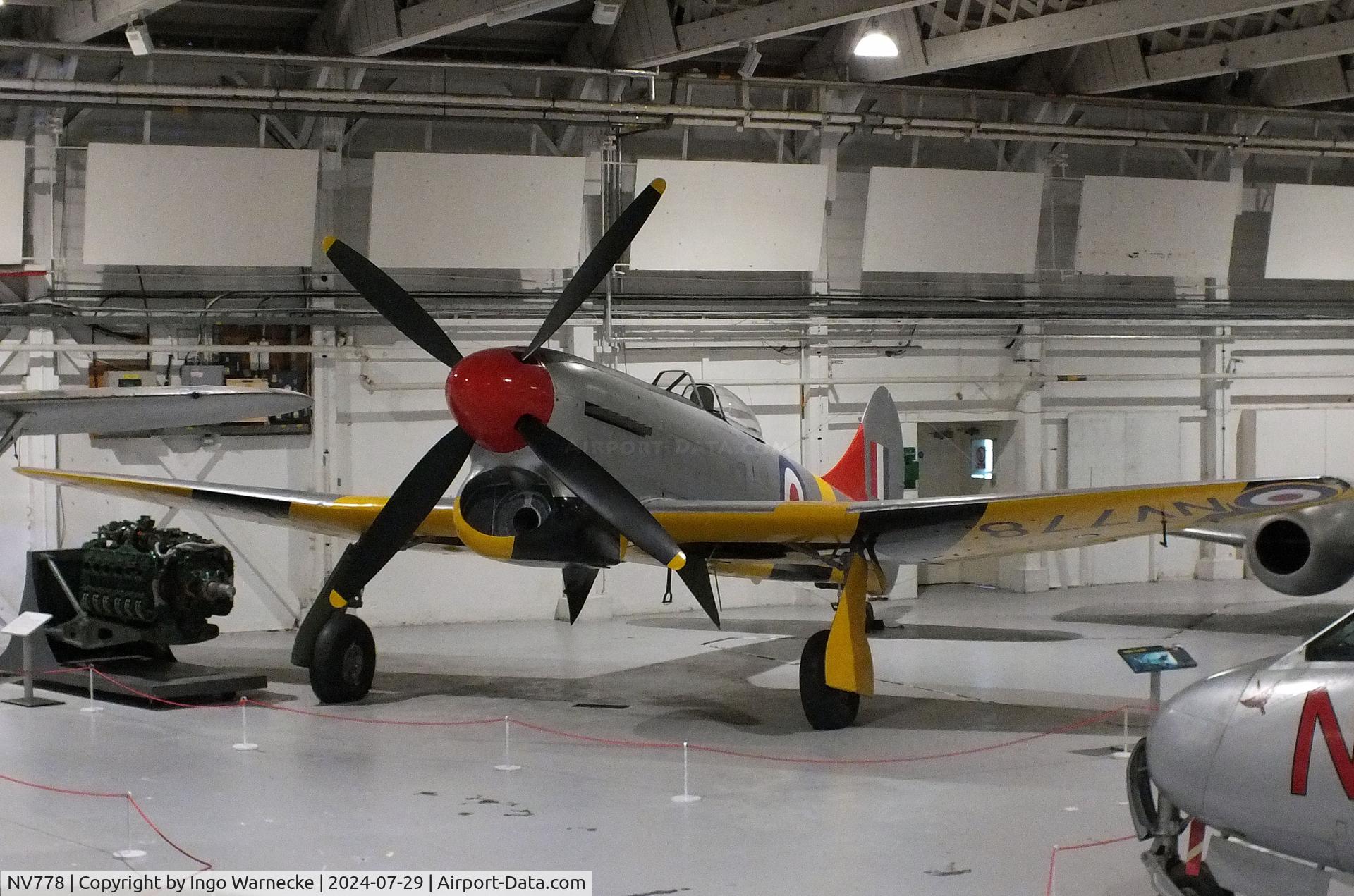 NV778, Hawker Tempest TT.5 C/N Not found NV778, Hawker Tempest V/TT5 at the RAF Museum Hendon