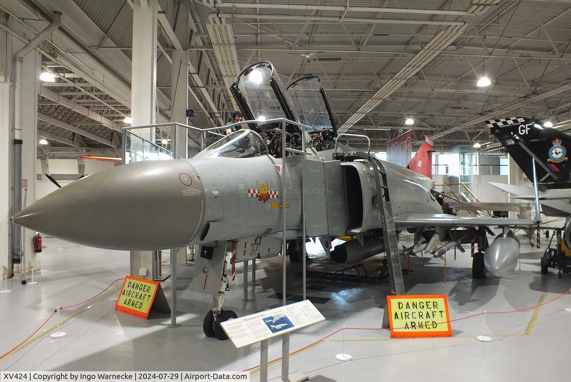 XV424, 1969 McDonnell Douglas Phantom FGR2 C/N 3084, McDonnell Douglas F-4 Phantom FGR2 at the RAF Museum Hendon