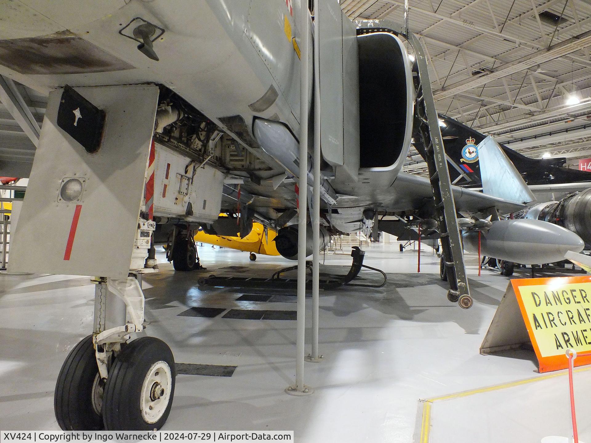 XV424, 1969 McDonnell Douglas Phantom FGR2 C/N 3084, McDonnell Douglas F-4 Phantom FGR2 at the RAF Museum Hendon