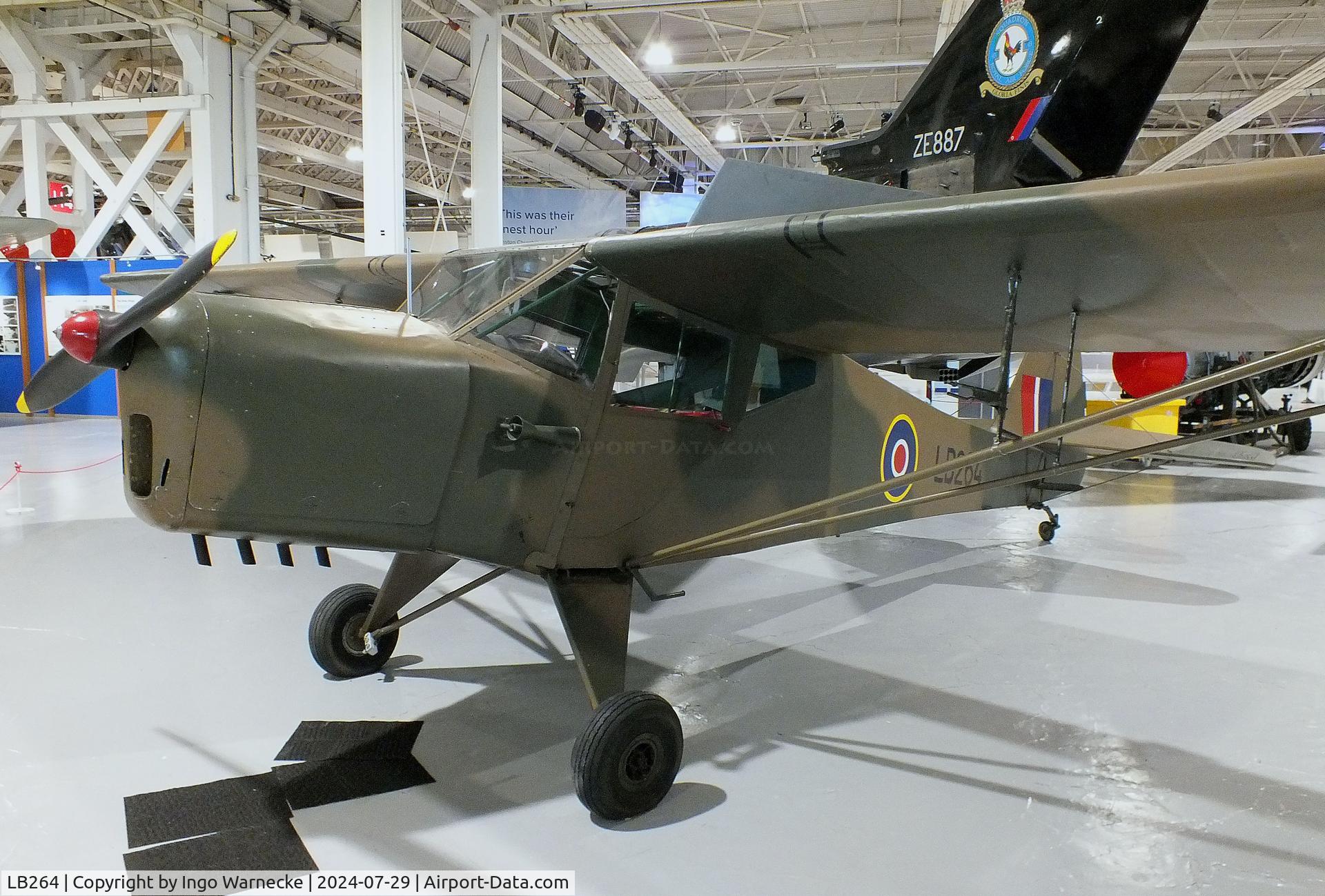 LB264, 1942 Taylorcraft Auster 1 C/N 134, Taylorcraft Auster 1 at the RAF Museum Hendon