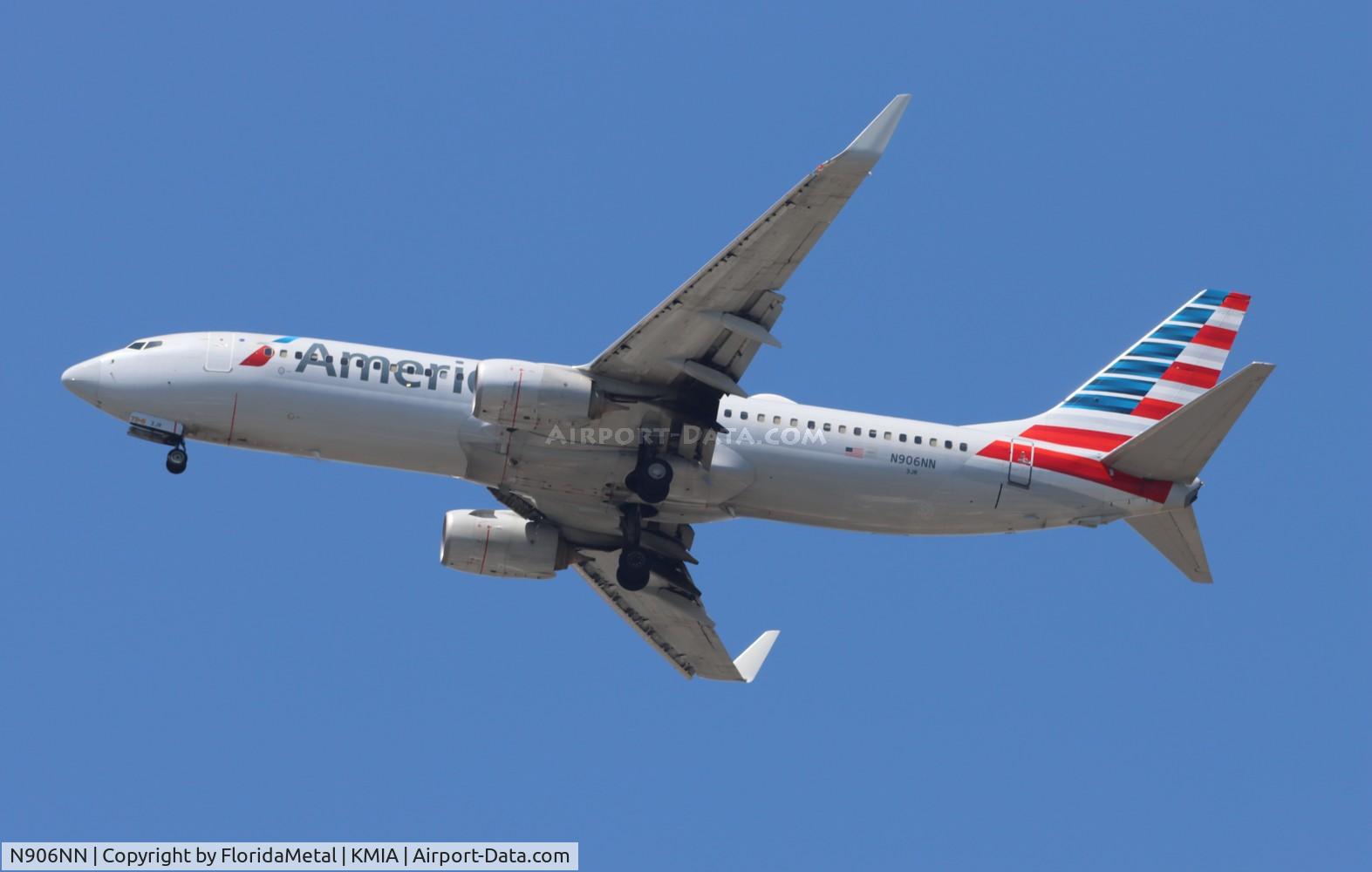 N906NN, 2012 Boeing 737-823 C/N 31155, AAL  738 zx jfk-mia