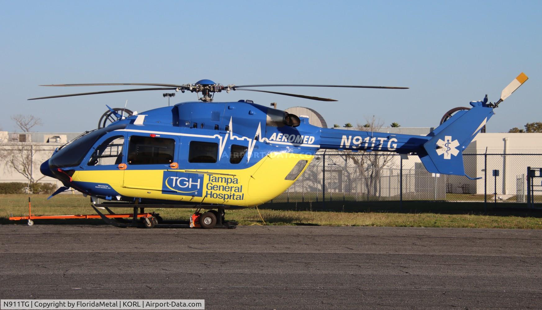 N911TG, 2020 Airbus Helicopters EC-145 (BK-117C-2) C/N 9855, EC-145 zx