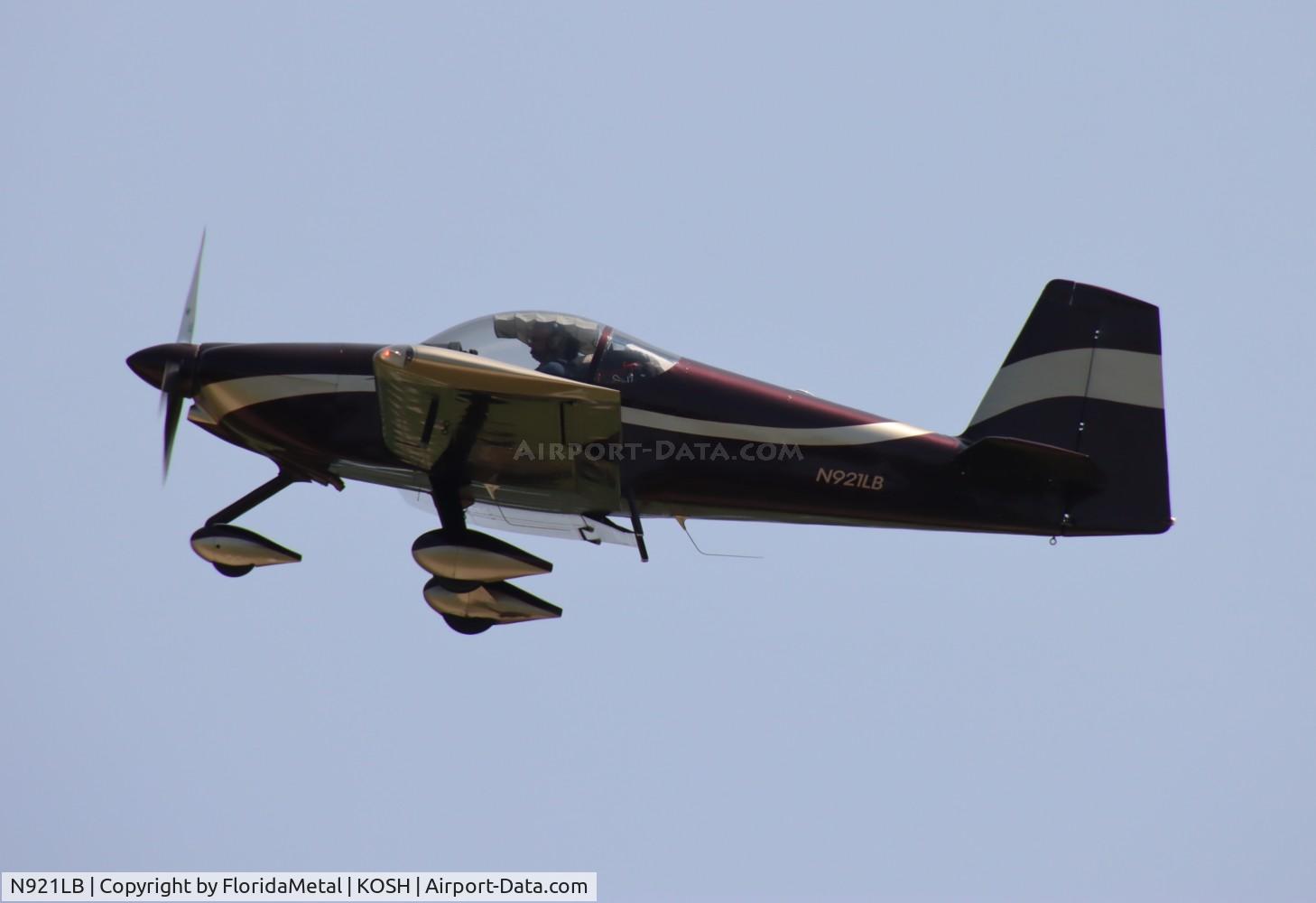 N921LB, 2016 Van's RV-7A C/N 74038, RV-7A zx