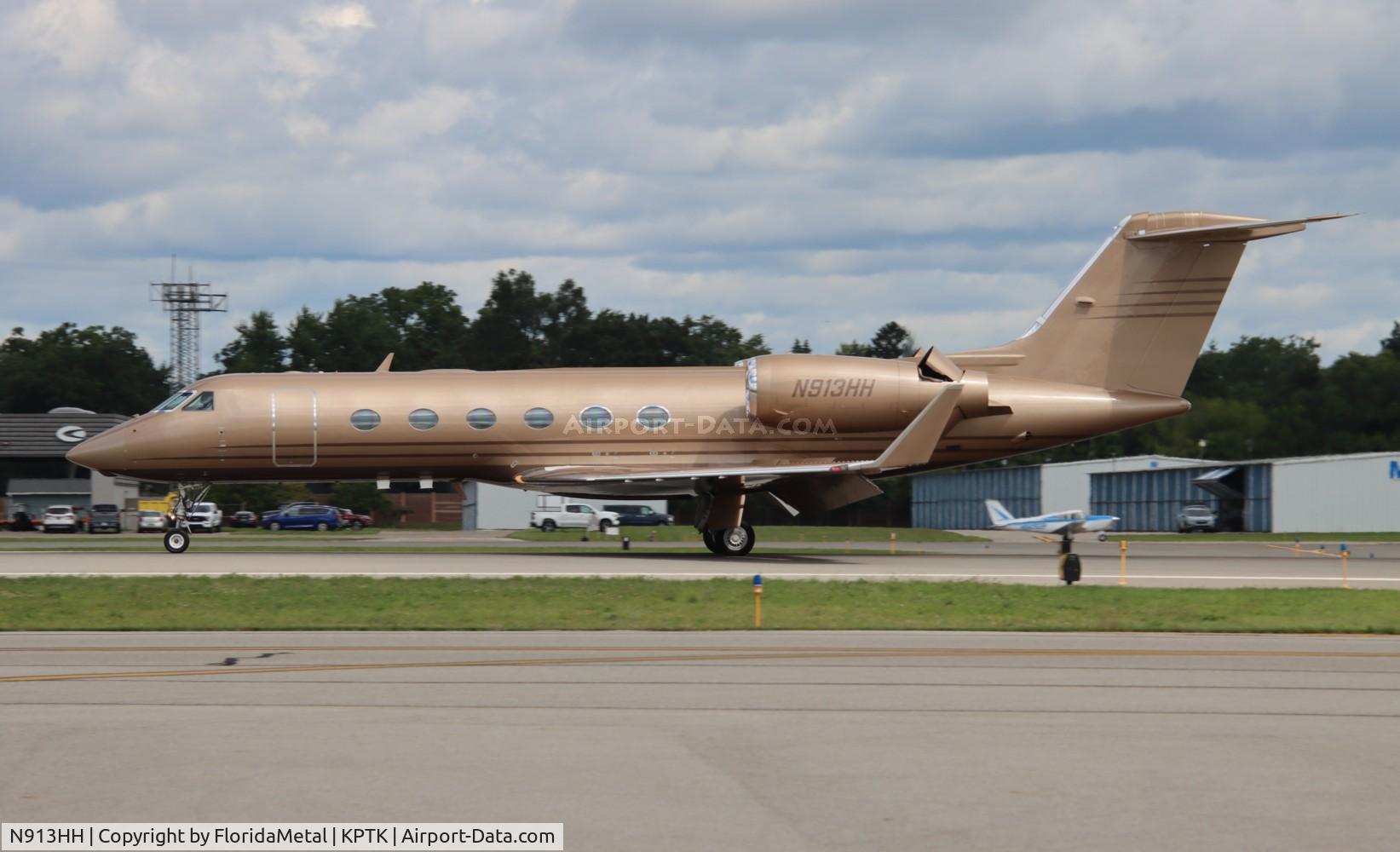 N913HH, 2007 Gulfstream Aerospace GIV-X (G450) C/N 4083, G450 zx 