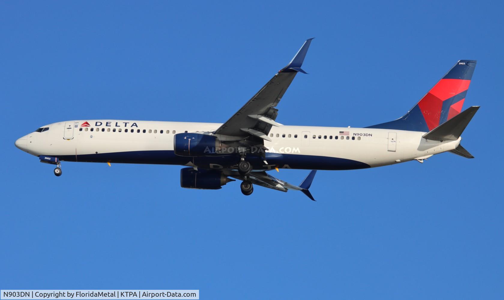 N903DN, 2018 Boeing 737-932/ER C/N 32007, DAL 739 zx jfk-tpa