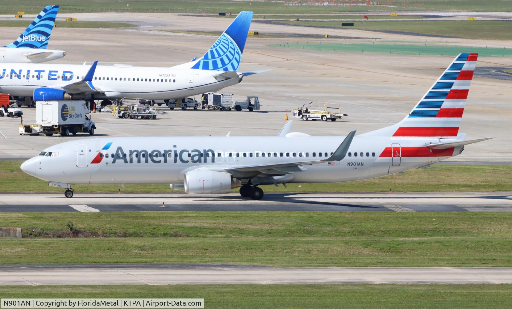 N901AN, 1999 Boeing 737-823 C/N 29503, AAL 738 zx dca-tpa