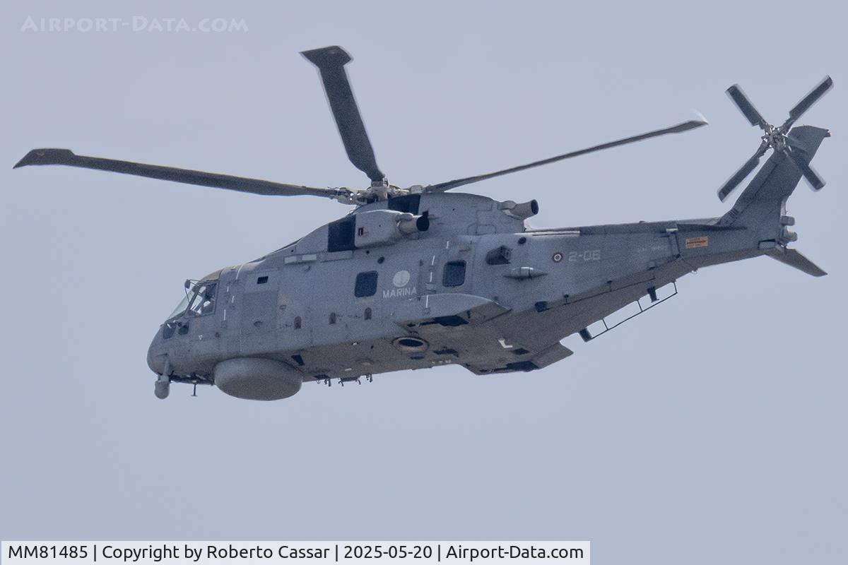 MM81485, EHI SH-101A (EH-101MP Mk110) C/N 110006, Departure