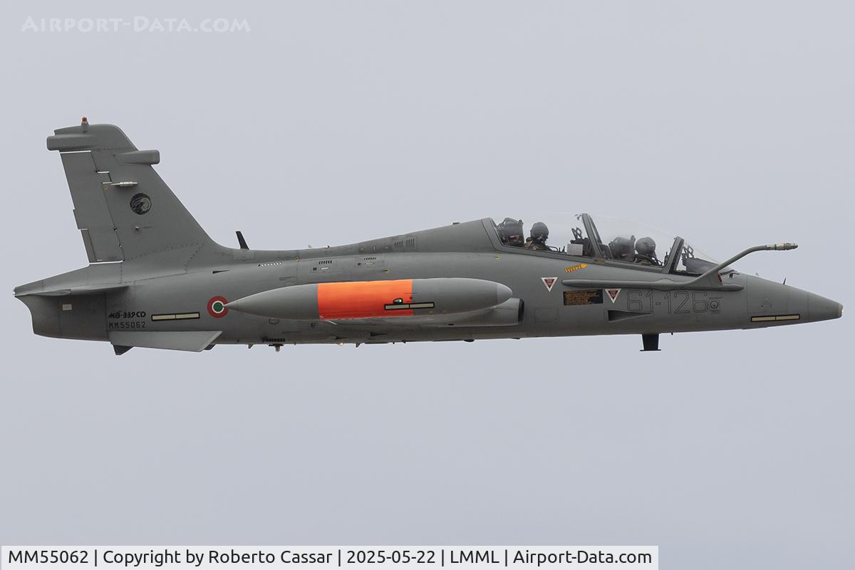MM55062, Aermacchi MB-339CD C/N 6859/192/CD001, Runway 13 - Run-in and break